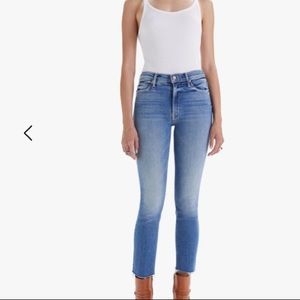 Mother Denim - mid rise dazzler ankle fray - size 26